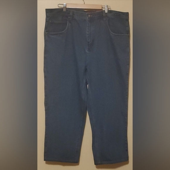 Five Brother jeans men's size 42 x 32 work wear blue demin dark stonewar… - Picture 7 of 11